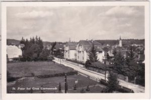 St. Peter (Graz), Straßenansicht, ca. 1930
