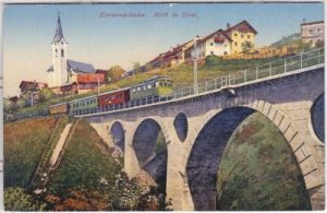 Reith in Tirol bei Seefeld, Karwendelbahn, ca. 1915