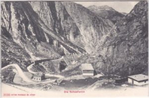 Göschenen (Uri), Die Schöllenen, ca. 1910