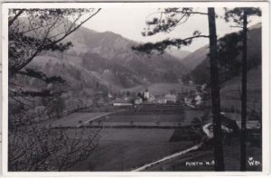 Furth an der Triesting, Ortsansicht, ca. 1930