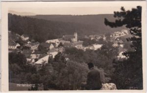 Hirtenberg (Niederösterreich), Ortsansicht, ca. 1925