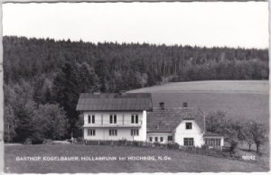 Hollabrunn bei Hochegg, Gasthof Kogelbauer, ca. 1960