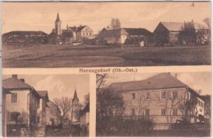 Herzogsdorf im Mühlviertel, Mehrbildkarte, ca. 1914