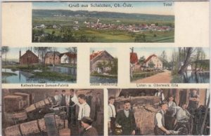 Schalchen (Oberösterreich), u.a. Sensen-Fabrik, ca. 1915