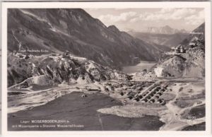 Lager Moserboden bei Kaprun, ca. 1940
