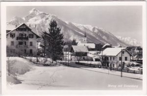 Salzburg-Morzg, Ansicht im Winter, ca. 1950