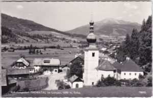Thomatal im Lungau, Straßenansicht, ca. 1965