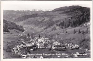Oberzeiring (Steiermark), Ortsansicht, ca. 1960