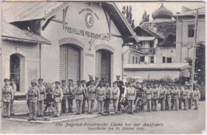 Lienz (Osttirol), Jugendfeuerwehr, ca. 1910