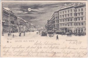 Wien-Innere Stadt, Kärntner Ring, ca. 1895