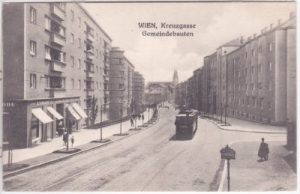 Wien-Währing, Kreuzgasse, Gemeindebauten, ca. 1920