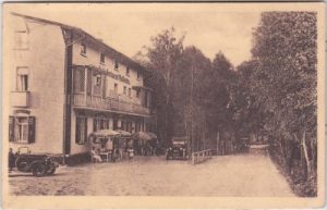 04651 Bad Lausick, Restaurant Waldfrieden, ca. 1925