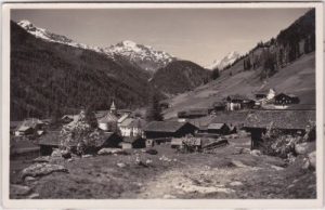 St. Jakob in Deffereggen, Ortsansicht, ca. 1930