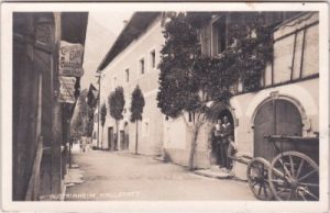 Hallstatt, Straßenansicht, Austriaheim, ca. 1925