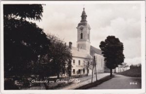 Oed-Oehling (Niederösterreich), Straßenansicht, ca. 1935