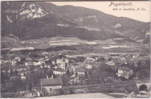 Payerbach (Niederösterreich), Ortsansicht, ca. 1910