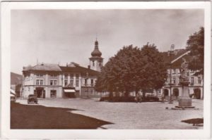 Frankstadt unter dem Radhoscht (Frenstat), ca. 1935