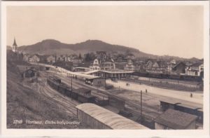 Herisau (Appenzell Außerrhoden), Bahnhof, ca. 1930