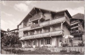Leysin, Hotel-Pension La Violette, ca. 1955