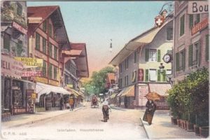 Interlaken, Hauptstrasse, ca. 1905