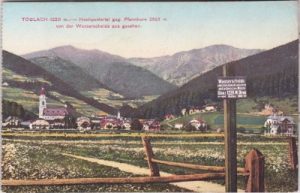 Toblach im Hochpustertal (Dobiacco), ca. 1915