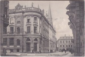 80333 München, Promenadestrasse, Filialbank, ca. 1910