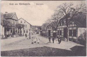 49179 Ostercappeln, Marktplatz, ca. 1915