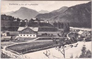 83661 Vorderriss an der Isar (Lenggries), ca. 1905