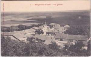 Romagne-sous-les-Côtes (Lothringen), Vue generale, ca. 1905