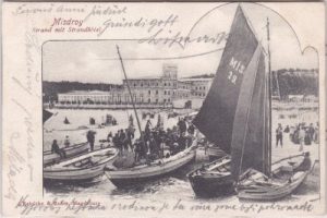 Misdroy (Miedzyzdroje), Ostsee, Strandhotel, ca. 1900
