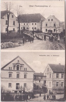 Thomaswaldau in Schlesien (Alt Warthau), ca. 1905