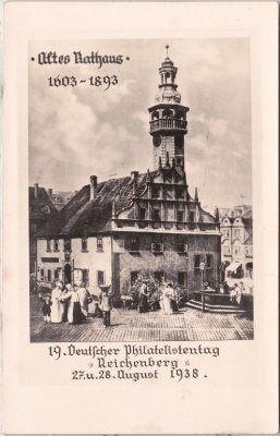 Reichenberg (Liberec), Philatelistentag 1938