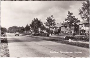 Enschede, Gronausestraat (Dolphia), ca. 1960
