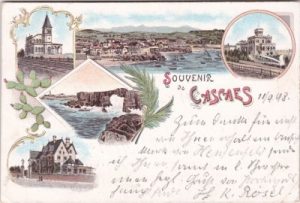 Cascaes, Farblitho, ca. 1895