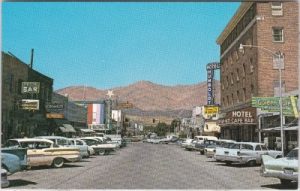 Winnemucca (Nevada), Straßenansicht, ca. 1965
