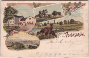 08144 Voigtsgrün (Hirschfeld), Farblitho, ca. 1900