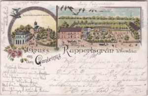 08427 Ruppertsgrün (Fraureuth), Gambrinus, Farblitho, ca. 1900