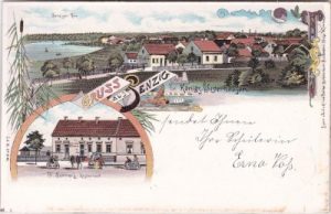15712 Senzig (Königs Wusterhausen), Farblitho, ca. 1895