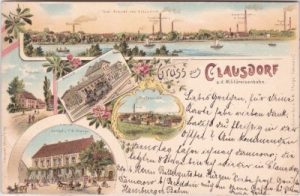 15838 Klausdorf (Am Mellensee), Farblitho, ca. 1900