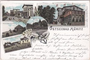 18181 Müritz (Graal-Müritz/Ostsee), Farblitho, ca. 1900