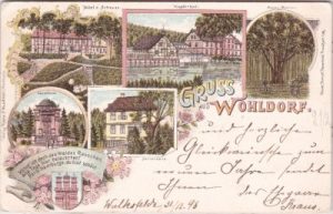 22397 Wohldorf (Wohldorf-Ohlstedt/Hamburg-Wandsbek), ca. 1895