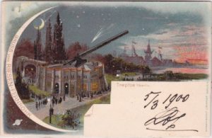 12435 Berlin-Treptow, Sternwarte, Farblitho, ca. 1900