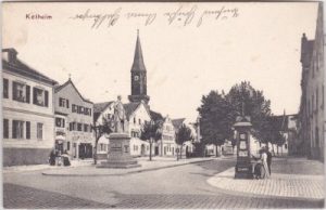 93309 Kelheim, Straßenansicht, ca. 1910