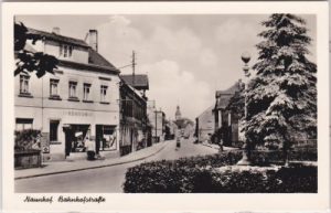 04683 Naunhof, Bahnhofstraße, ca. 1955