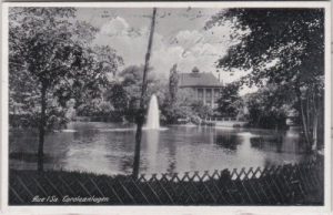 08280 Aue (Sachsen), Bad Schlema, Carolaanlagen, ca. 1935