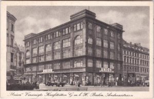 10243 Berlin-Friedrichshain, Andreasstraße, Kaufhaus, ca. 1935