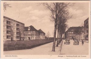 13509 Berlin-Tegel (Reinickendorf), Steinbergstraße, ca. 1930