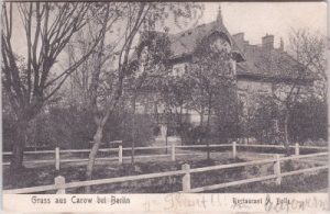 13125 Berlin-Karow (Pankow), Restaurant Bolle, ca. 1905