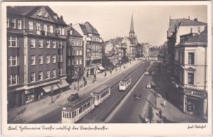24105 Kiel, Holtenauer Straße/Ecke Lornsenstraße, ca. 1935