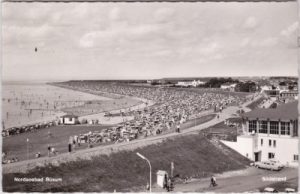 25761 Büsum, Nordseebad, Südstrand, ca. 1965